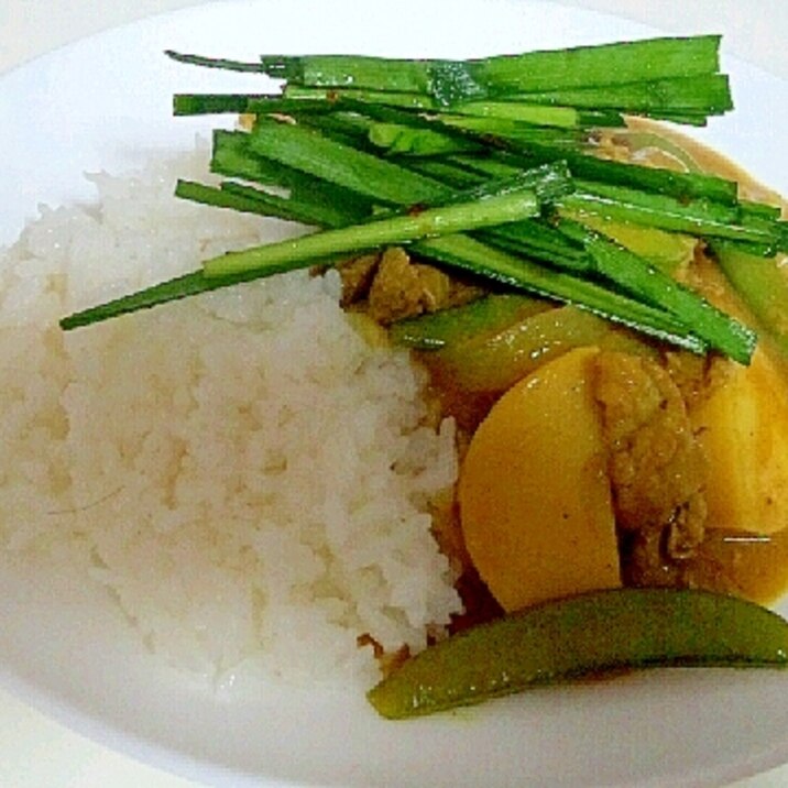 男子ごはんの春野菜カレー